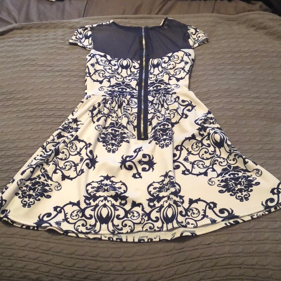 Gianni bini blue and white dress , x-small - Picture 2 of 3